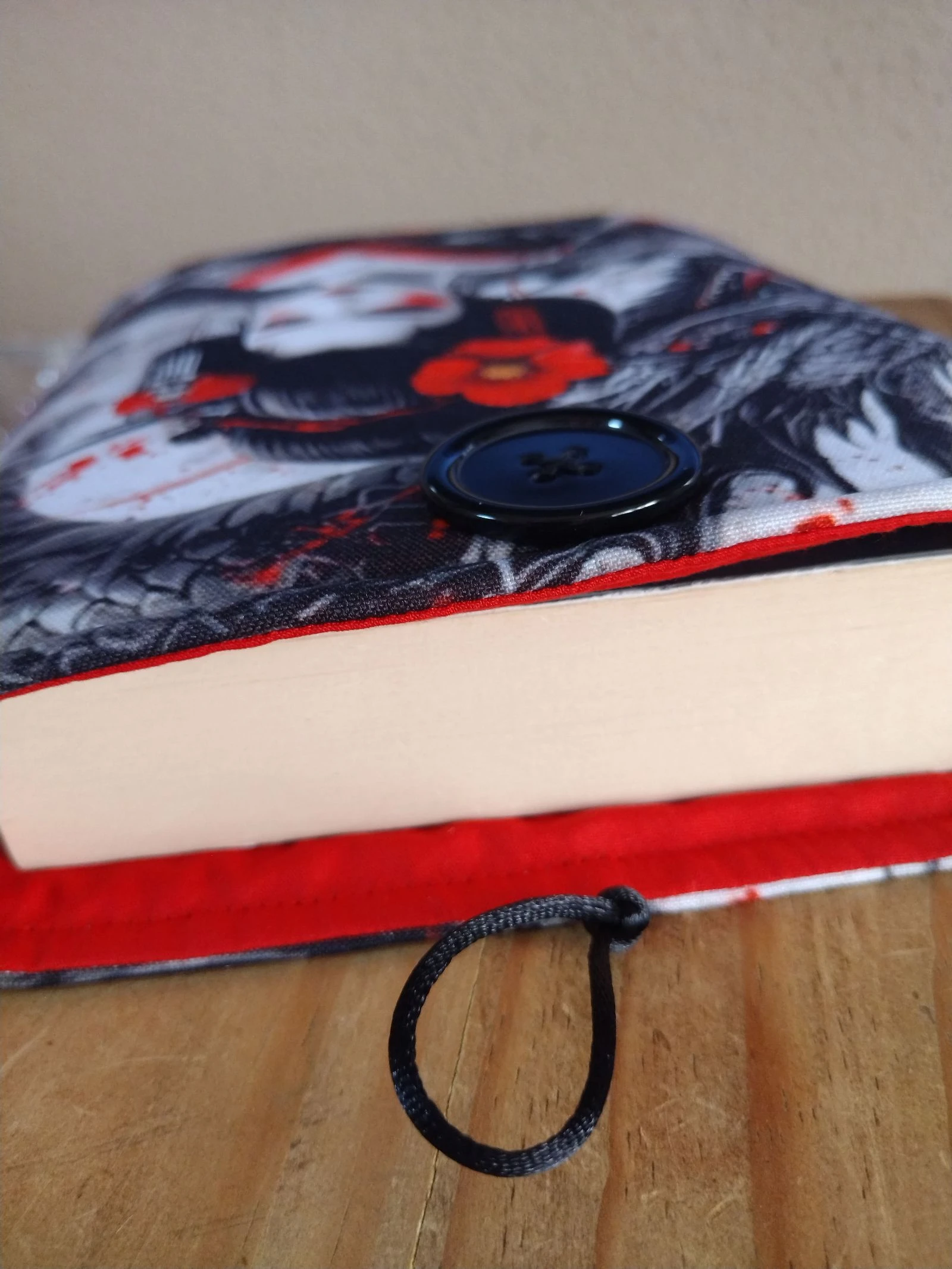 Padded literary case - Gheisa and dragon - Handmade. – photo 4